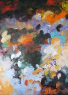painting: "Flowerbed"
